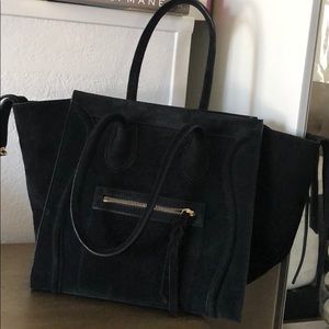 Suede Fashion drug purse
